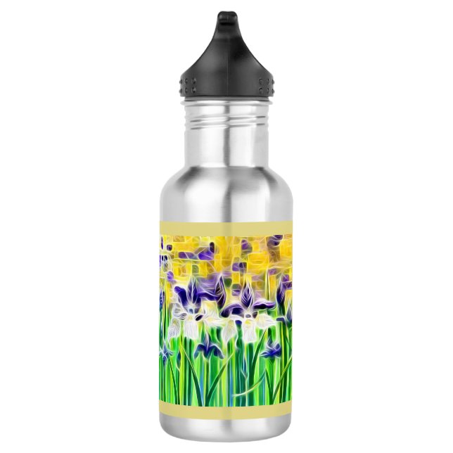 Garrafa Abstract Iris Water Bottle (Direita)