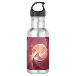 Garrafa Abstrato Elegante Moderno Vinho Vermelho Arte Frac