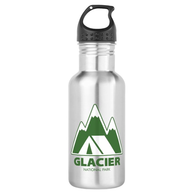 Garrafa Acampamento nas Montanhas do Parque Nacional Glaci (Frente)