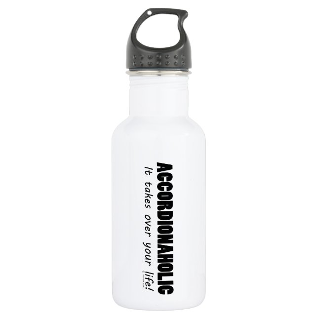 Garrafa Accordionaholic Life (Frente)