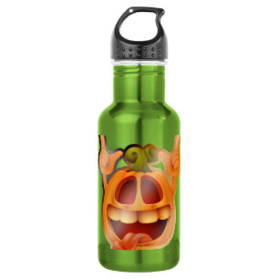 Garrafa Adesivo de Outono e Halloween