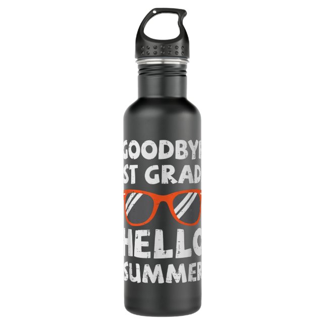 Garrafa Adeus 1rua Helloo Summer Último Dia Da Escola (Frente)