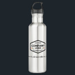 Garrafa Adicionar logotipo comercial e site da empresa<br><div class="desc">Adicione o logotipo da sua empresa ou marca e o slogan de endereço do site clicando no botão "Personalizado". Perfeito para funcionários e clientes anunciarem sutilmente sua empresa. Não há nenhuma taxa de instalação ou requisito de ordem mínima. Faça o pedido de tantas ou menos quantas forem necessárias</div>