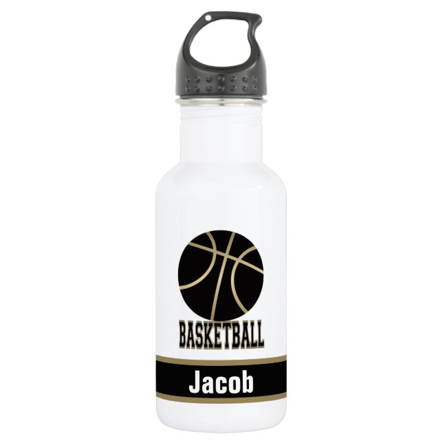 Garrafa Adicione o seu nome - Fita de 32 oz (Frente)