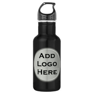 Garrafa Adicione seu presente incorporado do logotipo