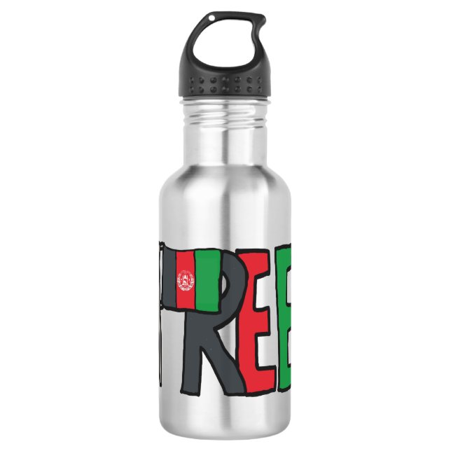 Garrafa Afeganistão livre (Frente)