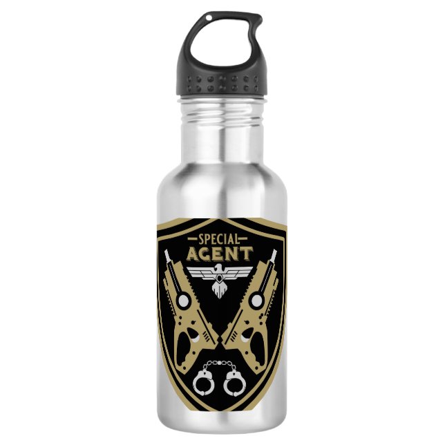 Garrafa Agente Especial Kid (Frente)