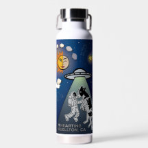 Garrafa Água - Saindo Para Cima