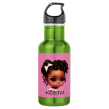 AKA - Garota Marrom a rosa e verde