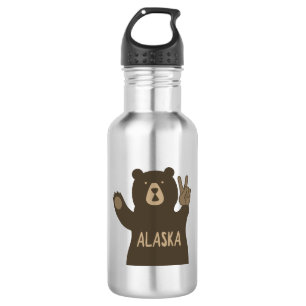 Garrafa Alaska Peace Bear