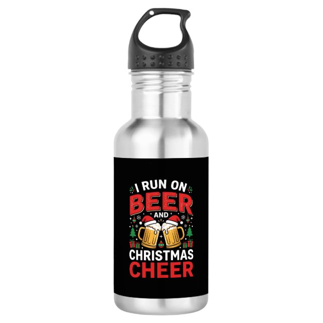 Garrafa Alegria de Natal Cerveja Festa (Frente)