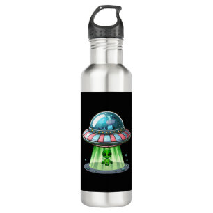 Garrafa Alienígena Abduzindo Vaca