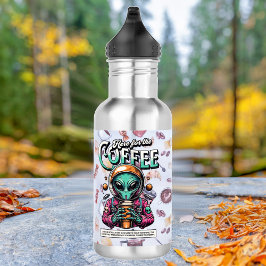 Garrafa Alienígena aqui pelo café