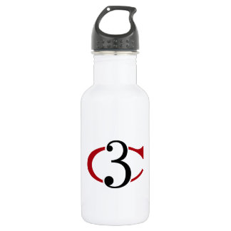 Garrafa Alumínio com logotipo C3