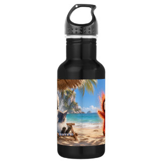 Garrafa Amber & Frosty Tropical Beach Day
