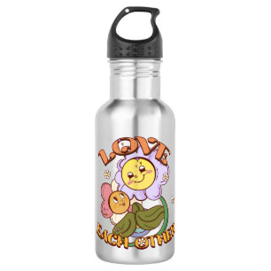 Garrafa Ame-se   Whimsical Floral Design