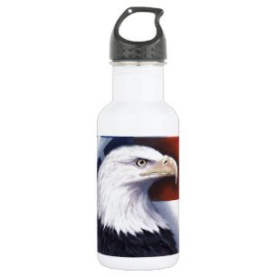 Garrafa Americano Eagle e bandeira