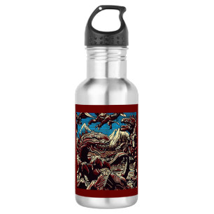 Garrafa Animação Fantasy Dinosaur Robots - Corte 2