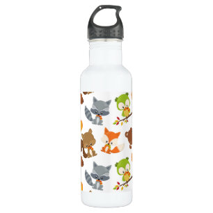 Garrafa Animais Da Floresta, Animais Da Floresta, Animais