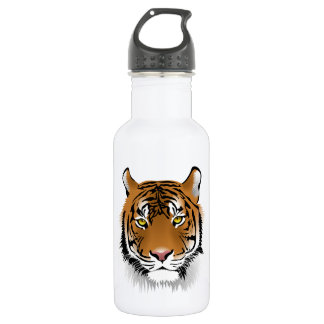 Garrafa Animais Strips Tigre Zoo Natureza Selva Safari Art