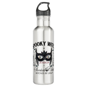 Garrafa Aniversário de 30 anos de Festa de Bruxas Spooky