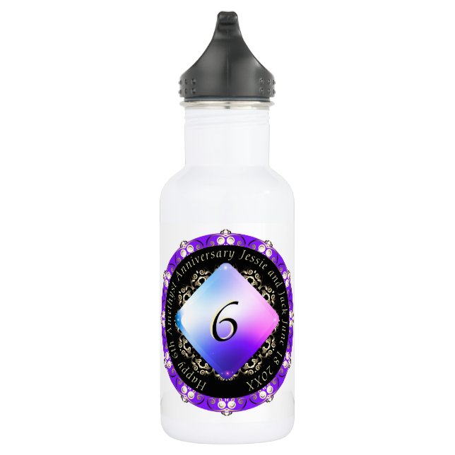 Garrafa Aniversário de Casamento de 6 (Direita)