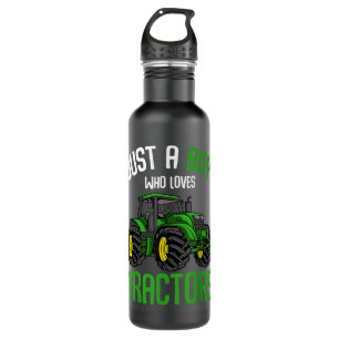 Garrafa Apenas Um Menino Que Ama Os Tratores, Fazendas Men