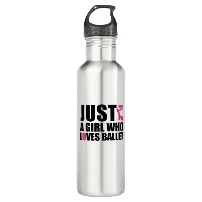 Garrafa Apenas Uma Menina Que Adora Uma Tumã De Café De Ca (Frente)