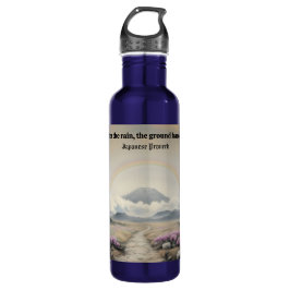 Garrafa Após a chuva (Arte de Paisagem Japonesa com Aquare