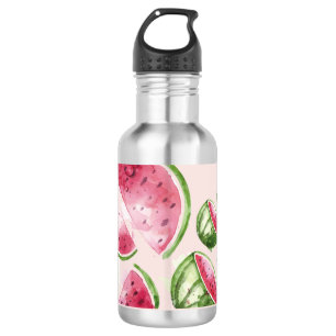 Garrafa Aquarela Adorável Melancia