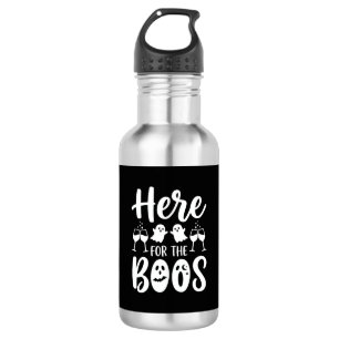 Garrafa Aqui Para Os Vaias Design de Fantasma de Halloween