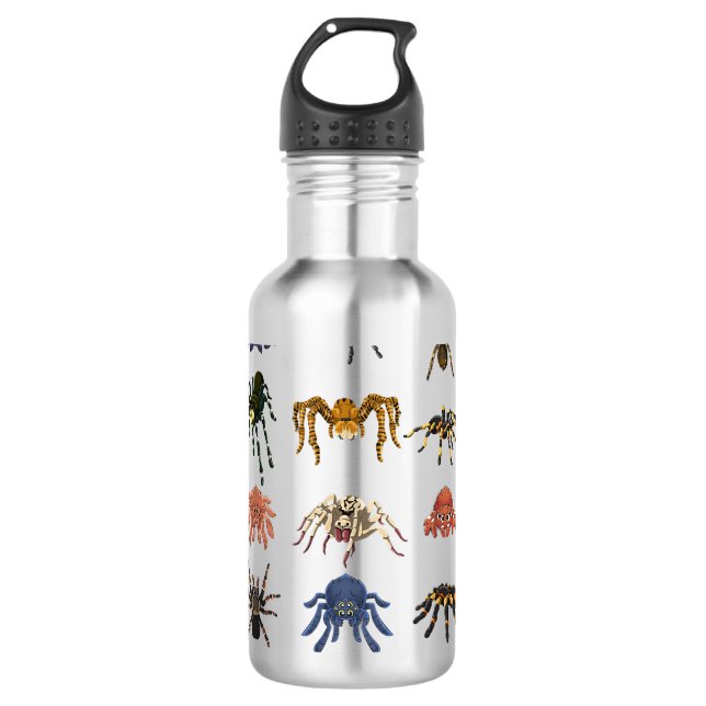 Garrafa Arachnid Tarantula Arthropod Halloween Gift (Frente)