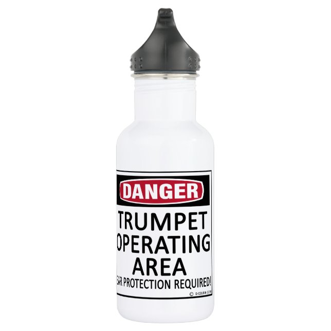 Garrafa Área de Operação de Trompete (Direita)