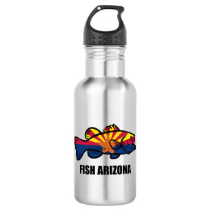 Garrafa Arizona de peixe