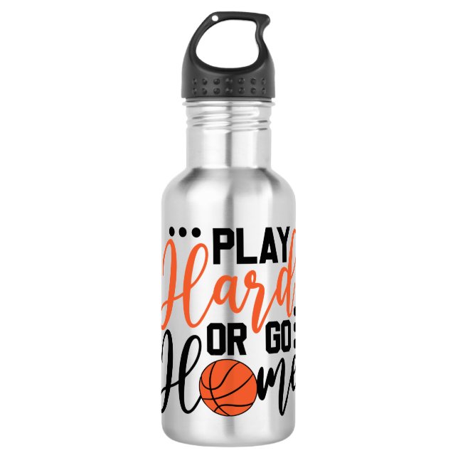 Garrafa Arte de esportes de basquetebol legal (Frente)