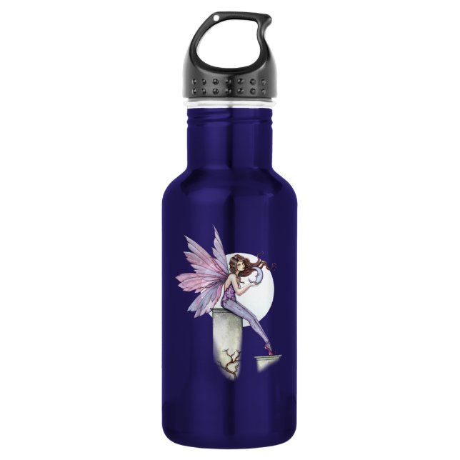 Garrafa Arte de Fada Fantasia Personalizada (Frente)