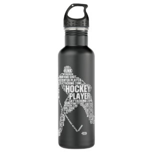 Garrafa Arte legal De Hóquei No Gelo Para Homens Meninos I