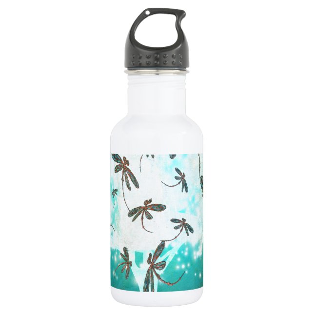 Garrafa Árvore Brilhante Dragonfly (Frente)