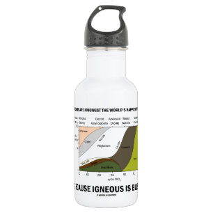 Garrafa As pessoas as mais felizes dos geólogos ígneas são