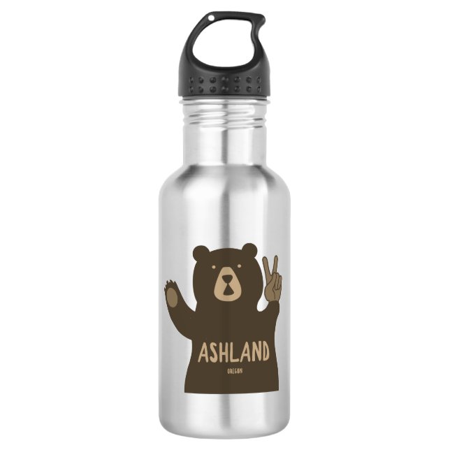 Garrafa Ashland Oregon Peace Bear (Frente)