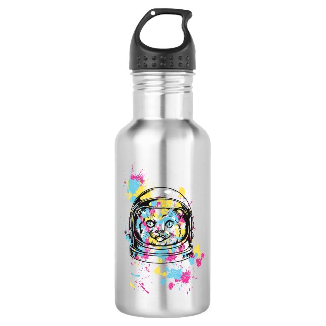 Garrafa Astronaut Cat (Frente)
