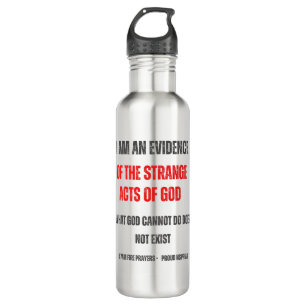 Garrafa Atos Estranhos de Deus - nsppd