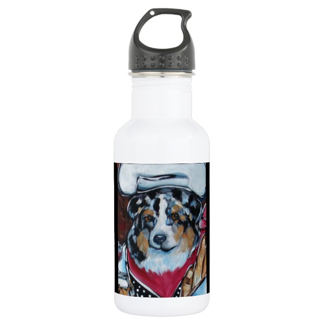 GARRAFA AUSTRALIAN SHEPHERD CHEF (Frente)