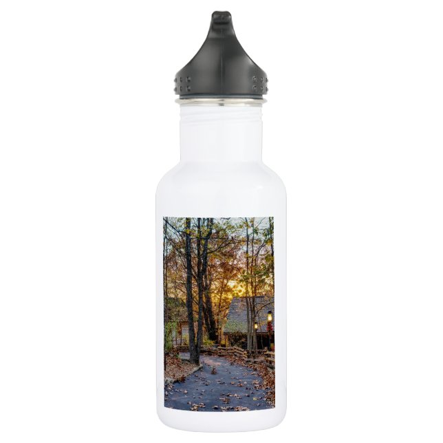Garrafa Autumn Woods Sunset Walway Stainless Steel Water (Direita)