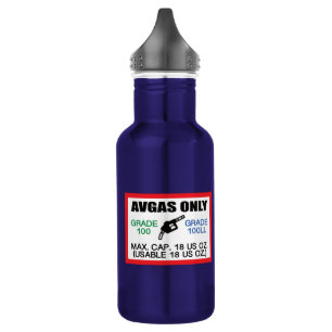 Garrafa AVGAS / Combustível apenas 100LL