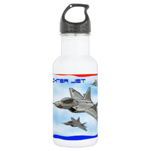 Garrafa Avião de combate do raptor F22