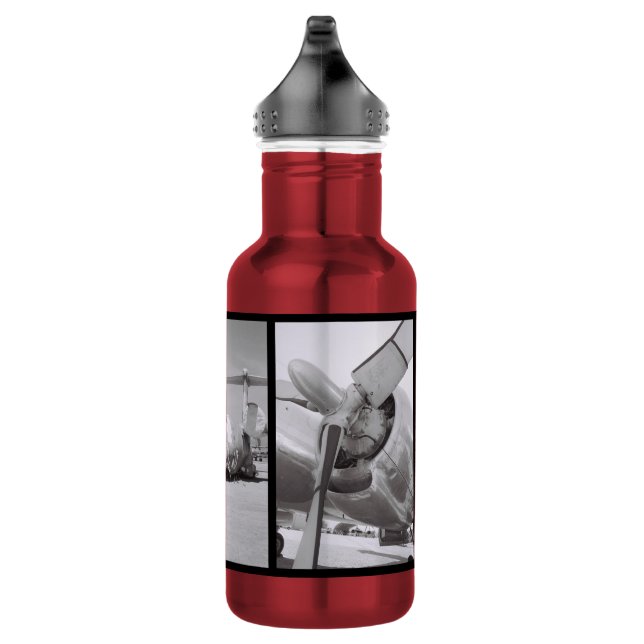 Garrafa Avião Vermelho (Direita)