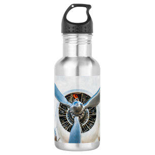 Garrafa Aviões de Douglas DC-3. Hélice