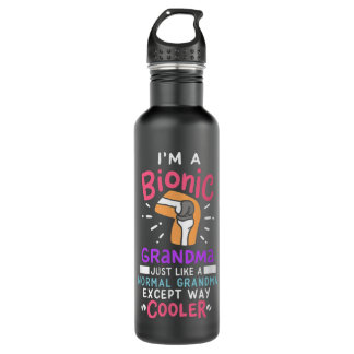 Garrafa Avó Bionica De Substituição Do Joelho Após Present