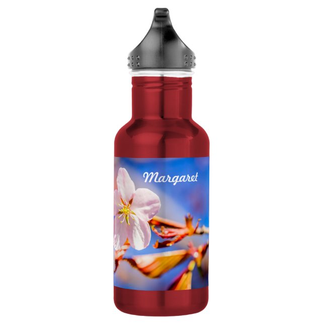 Garrafa Azul-céu cor-de-rosa Sakura (Direita)